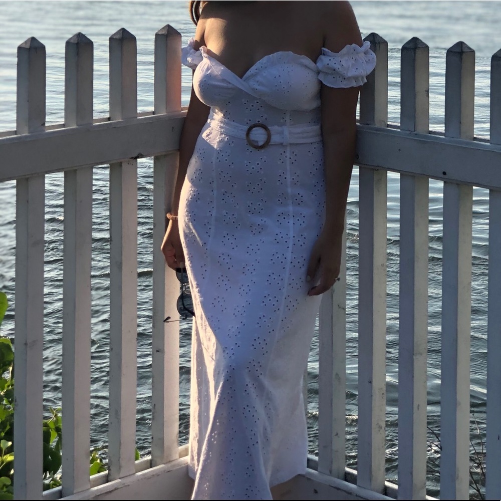 ASOS WHITE DRESS